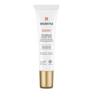 Антивіковий крем-контур для чутливої ​​шкіри повік Sesderma SAMAY Anti-Aging Eye Contour Cream 15 мл - основне фото
