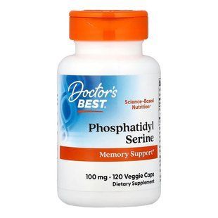 Фосфатидилсерин Doctor's Best Phosphatidylserine With SerinAid 100 mg 120 шт - основне фото