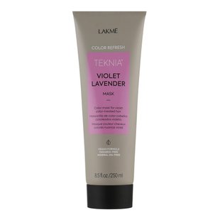 Маска для оновлення кольору фіолетових відтінків волосся Lakme Teknia Color Refresh Violet Lavender Mask 250 мл - основне фото