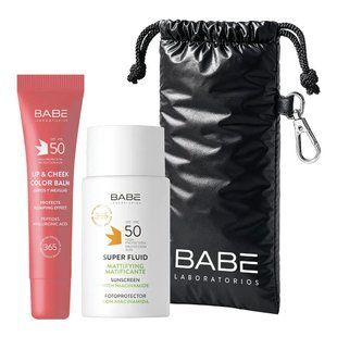 Набір для обличчя та губ BABE Laboratorios Face & Lips Pink Set - основне фото