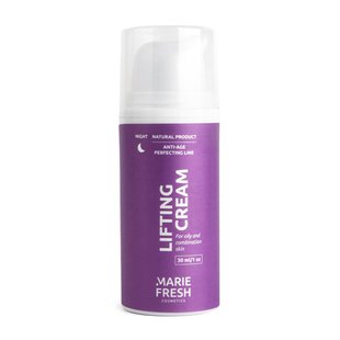 Ночной лифтинг-крем для жирной и комбинированной кожи Marie Fresh Cosmetics Lifting Night Cream For Oily And Combination Skin 30 мл - основное фото