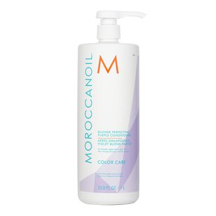 Відтінковий кондиціонер для світлого волосся Moroccanoil Blonde Perfecting Purple Conditioner 1000 мл - основне фото