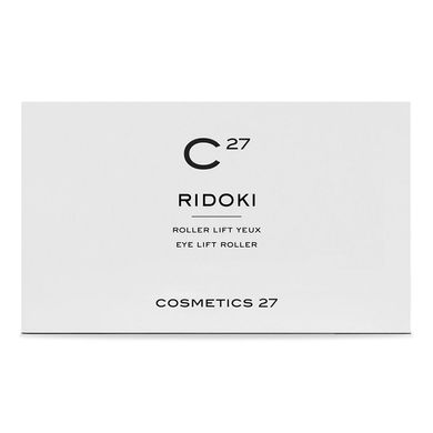 Цинковый роллер для ухода за кожей вокруг глаз Cosmetics 27 Ridoki Roller Lift Eyes - основное фото