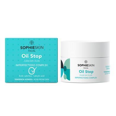 Денний флюїд для проблемної шкіри Sophieskin Oil Stop Clear Fluid 50 мл - основне фото