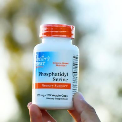 Фосфатидилсерин Doctor's Best Phosphatidylserine With SerinAid 100 mg 120 шт - основное фото