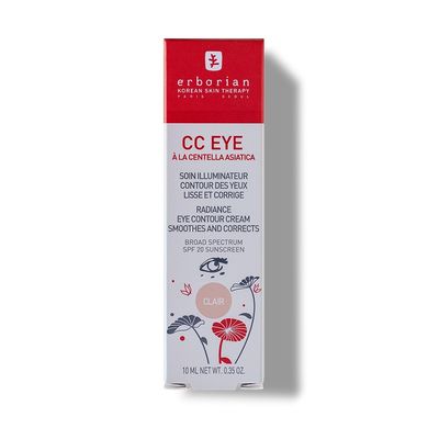 Коригувальний крем для шкіри навколо очей Erborian CC Eye Cream Clair SPF 20 10 мл - основне фото