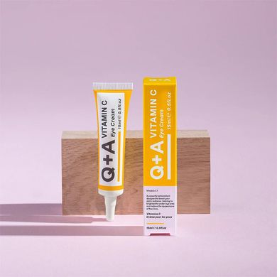 Крем для шкіри навколо очей з вітаміном C Q+A Vitamin C Eye Cream 15 мл - основне фото