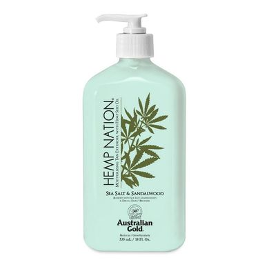 Зволожувальний лосьйон для продовження засмаги Australian Gold Hemp Nation Aloe & Ocean Water Tan Extender 535 мл - основне фото