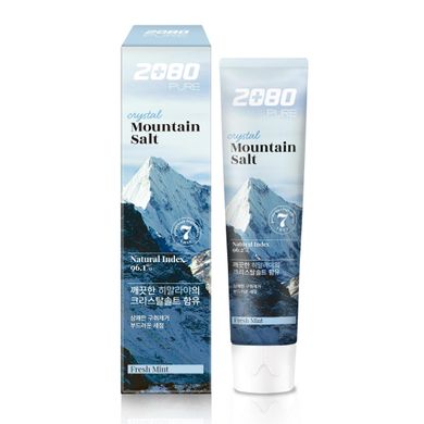 Зубная паста с гималайской солью Aekyung 2080 Pure Mountain Salt Crystal Fresh Mint 120 г - основное фото