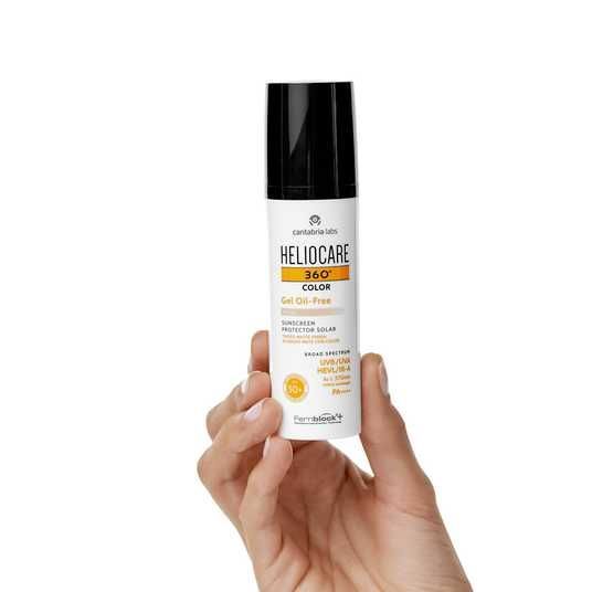 ᐉ Cantabria Labs Heliocare 360 Color Gel Oil-Free Sunscreen SPF
