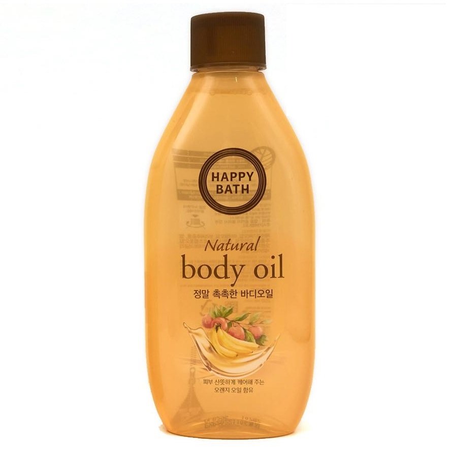 Увлажняющее масло для тела Happy Bath Natural Body Oil Real Moisture 250 мл - основное фото