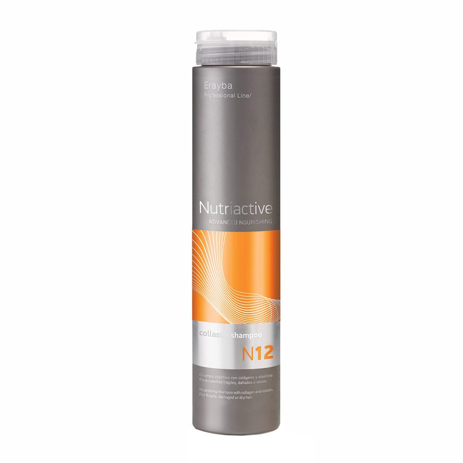 Шампунь для ламкого волосся Erayba Nutriactive Advanced Nourishing N12 Collastin Shampoo 250 мл - основне фото