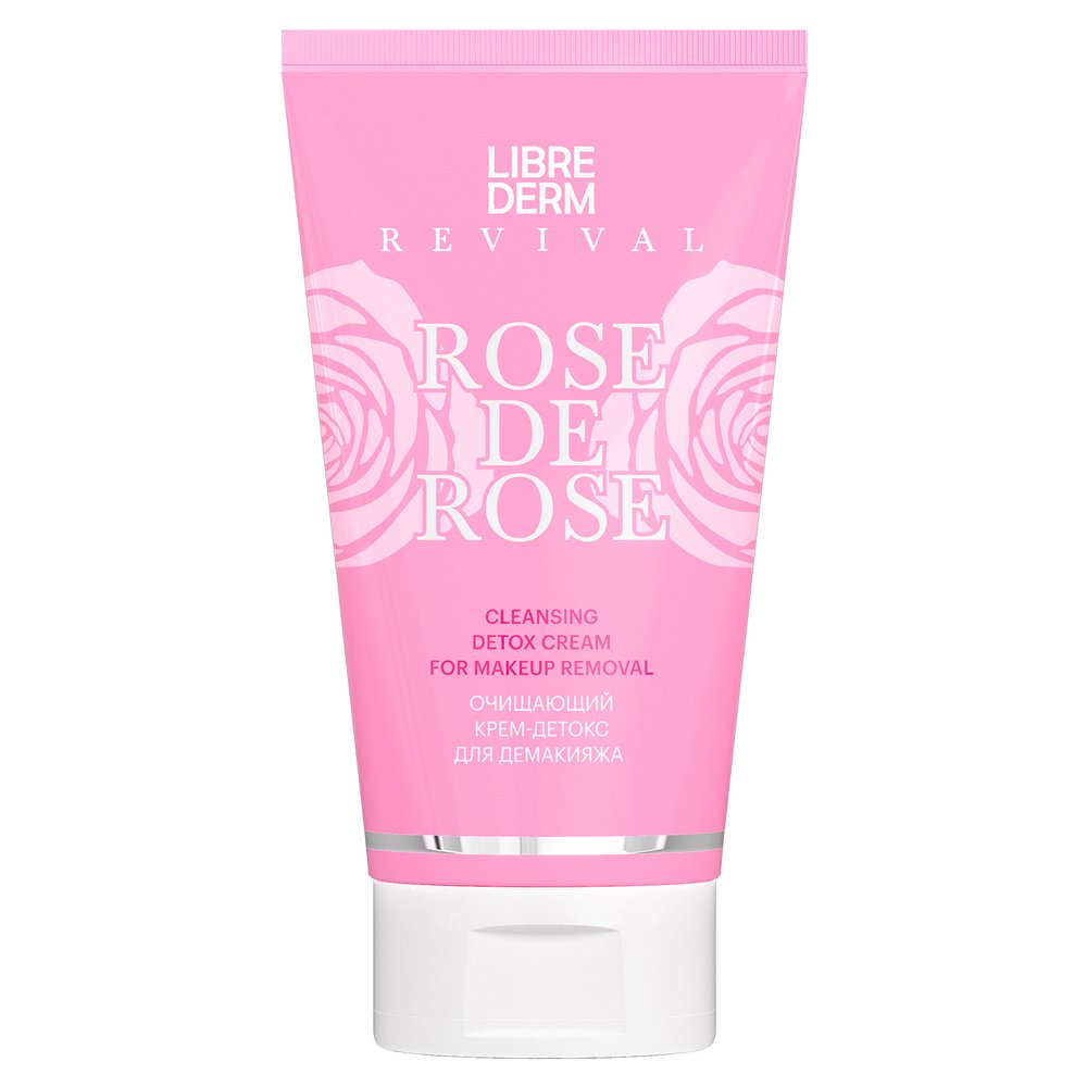 Очищающий крем-детокс для снятия макияжа Librederm Rose De Ros Cleansing Detox Cream For Makeup Removal 150 мл - основное фото