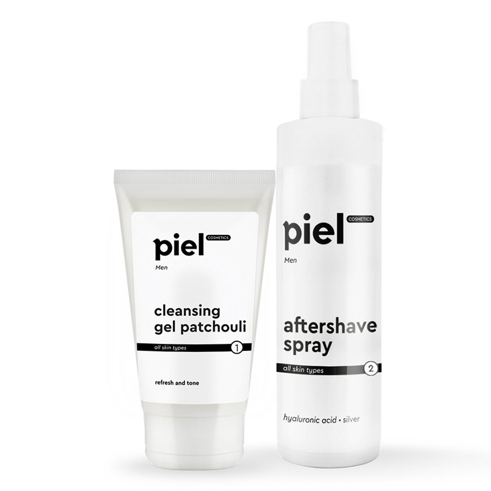 Уходовый набор «Тонизирование и очистка» для мужской кожи Piel Cosmetics Men Basic Complex: Toning And Cleansing For Men's Skin - основное фото