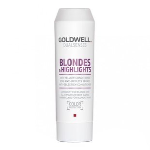 Антижёлтый кондиционер Goldwell Dualsenses Blonde & Highlights Anti-Yellow Conditioner 50 мл - основное фото