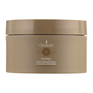 Ароматерапевтический солевой скраб Gerard’s Pepper Aroma Scrub 300 мл - основное фото