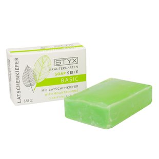 Мыло «Сосна» STYX Naturcosmetic Kräutergarten Basic Soap With Mountain Pine 100 г - основное фото