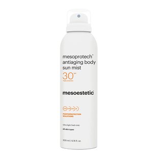 Сонцезахисний спрей для тіла з антивіковим ефектом Mesoestetic Anti Aging Body Sun Mist SPF 30 200 мл - основне фото