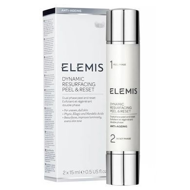 Двухфазный пилинг-шлифовка ELEMIS Dynamic Resurfacing Peel & Reset 30 мл - основное фото