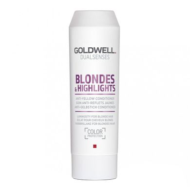 Антижёлтый кондиционер Goldwell Dualsenses Blonde & Highlights Anti-Yellow Conditioner 50 мл - основное фото