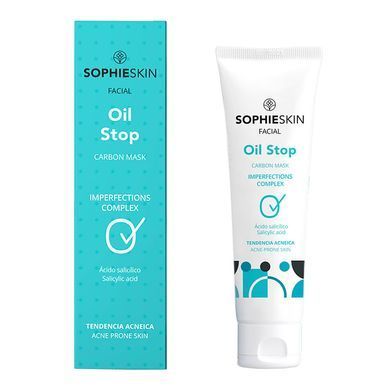 Карбонова маска для шкіри з акне Sophieskin Oil Stop Carbon Mask 50 мл - основне фото