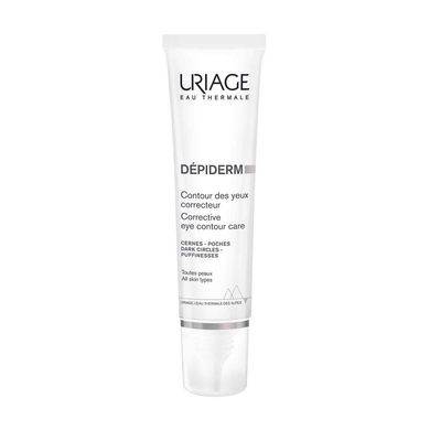 Крем-гель для контуру очей проти пігментних плям Uriage Depiderm Brightening Eye Contour Care 15 мл - основне фото