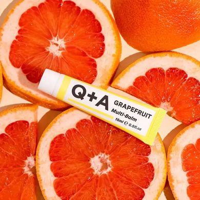 Мультифункціональний бальзам з грейпфрутом Q+A Grapefruit Multi Balm 15 мл - основне фото