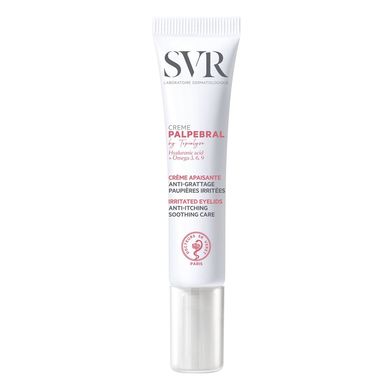 Успокаивающий крем для век SVR Palpebral Irritated Eyelids Anti-Itching Soothing Care 15 мл - основное фото