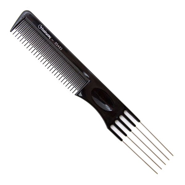 Чорний гребінь для волосся Hairway Haircomb Excellence 05493 - основне фото
