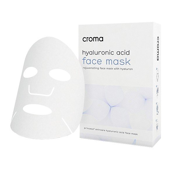 Увлажняющая маска с гиалуроновой кислотой CROMA Face Mask with Hyaluronic Acid 8 шт - основное фото