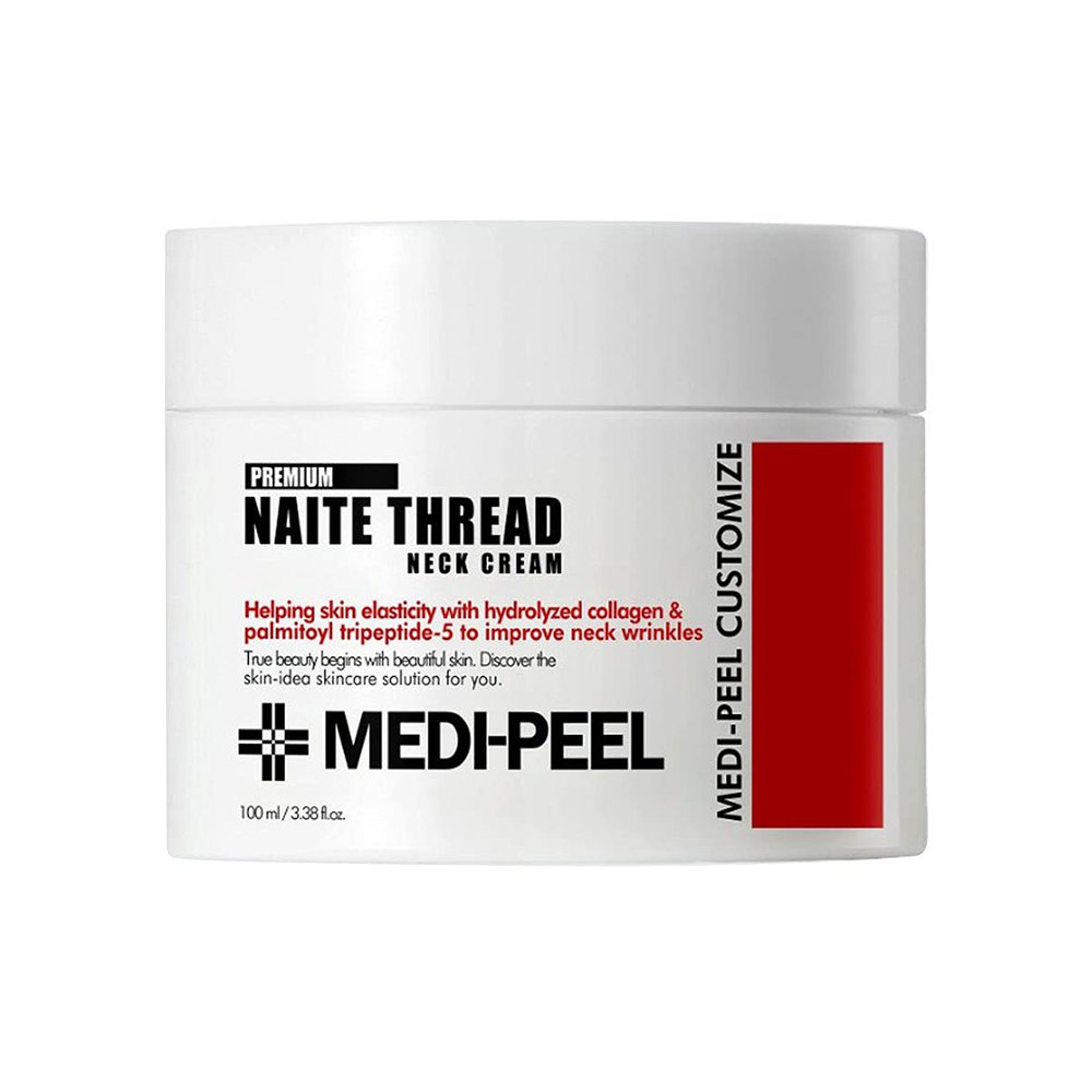 Подтягивающий крем для шеи с пептидным комплексом MEDI-PEEL Naite Thread Neck Cream 100 мл - основное фото