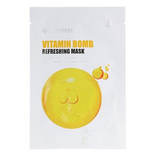 Тканевая маска с ниацинамидом MEDI-PEEL Vitamin Bomb Refreshing Mask 25 мл - основное фото