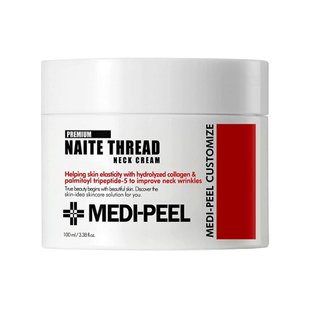 Подтягивающий крем для шеи с пептидным комплексом MEDI-PEEL Naite Thread Neck Cream 100 мл - основное фото