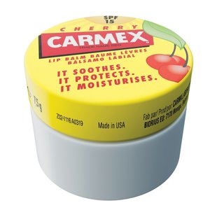 Бальзам для губ со вкусом вишни Carmex Pot Lip Balm Cherry SPF 15 банка 7,5 г - основное фото