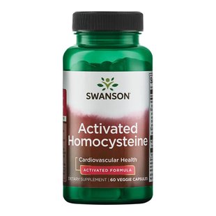 Добавка для підтримки здорового рівня гомоцистеїну Swanson Activated Homocysteine 60 шт - основне фото