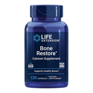 Кальций для здоровья костей Life Extension Bone Restore Calcium Supplement 120 шт - основное фото