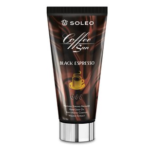 Лосьйон-бронзатор для засмаги в солярії SOLEO Black Espresso 150 мл - основне фото