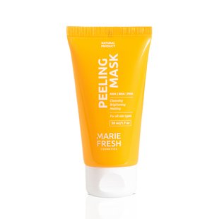 Маска-пилинг с АНА и ВНА кислотами для всех типов кожи Marie Fresh Cosmetics Peeling Mask With Aha, Bha And Pha Acids For All Skin Types 50 мл - основное фото