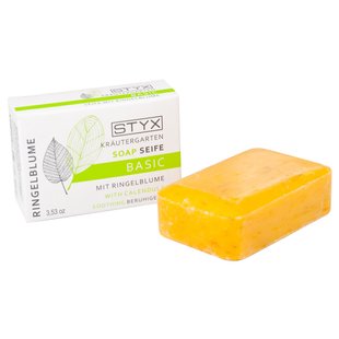 Мыло «Календула» STYX Naturcosmetic Kräutergarten Basic Soap With Calendula 100 г - основное фото