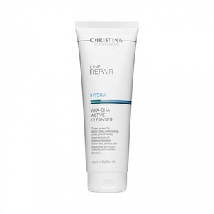 Очищающий гель с AHA-BHA кислотами Christina Line Repair Hydra AHA-BHA Active Cleanser 250 мл - основное фото