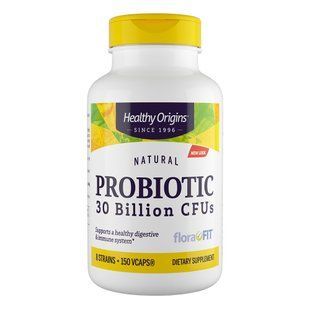 Пробіотики Healthy Origins Natural Probiotic 30 Billion CFUs 150 шт - основне фото
