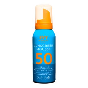 Солнцезащитный мусс EVY Technology Sunscreen Mousse SPF 50 100 мл - основное фото