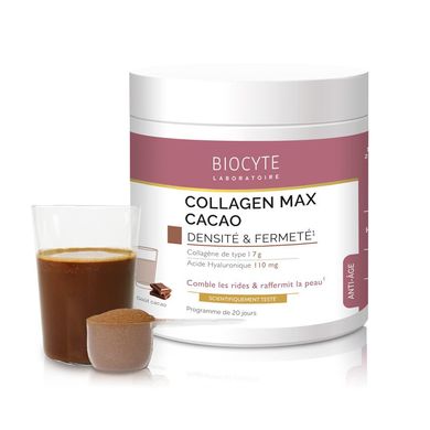Харчова добавка BIOCYTE Collagen Max Cacao зі смаком какао 20х13 шт - основне фото