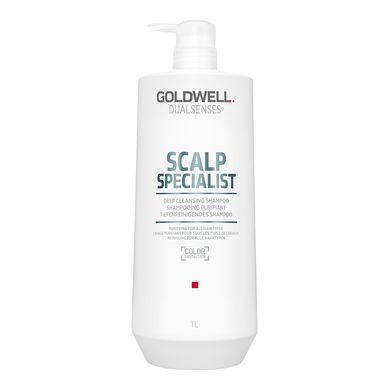 Глибоко очищувальний шампунь для чутливої шкіри голови Goldwell Dualsenses Scalp Specialist Deep Cleansing Shampoo 1 л - основне фото