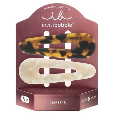 Набор из двух заколок для волос &laquo;Звездочёт&raquo; Invisibobble Premium Collection CLIPSTAR Star Gazing - основное фото