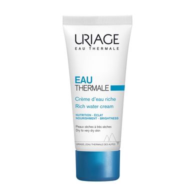 Обогащённый увлажняющий крем Uriage Eau Thermale Rich Water Cream 40 мл - основное фото