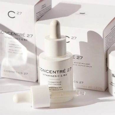 Освітлювальна сироватка з вітаміном C і B3 COSMETICS 27 CONCENTRE 27 Vitamines C&B3 Brightening Spot Reducing 50 мл - основне фото