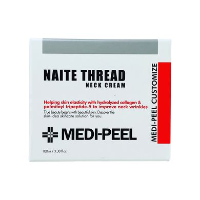 Підтягувальний крем для шиї з пептидним комплексом MEDI-PEEL Naite Thread Neck Cream 100 мл - основне фото