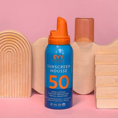 Сонцезахисний мус EVY Technology Sunscreen Mousse SPF 50 100 мл - основне фото