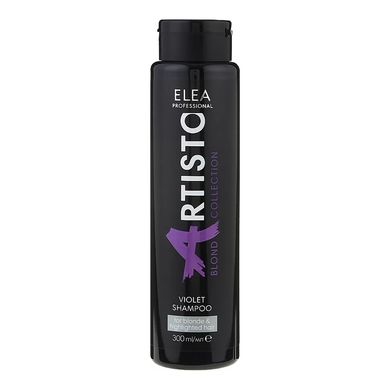 Тонуючий фіолетовий шампунь для нейтралізації жовтизни Elea Professional Artisto Blond Collection Violet Shampoo 300 мл - основне фото